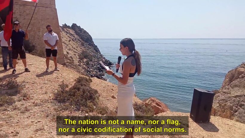 Isabel Peralta at La Garrofa – August 2025 – pays tribute to the martyrs who forged Spain’s destiny