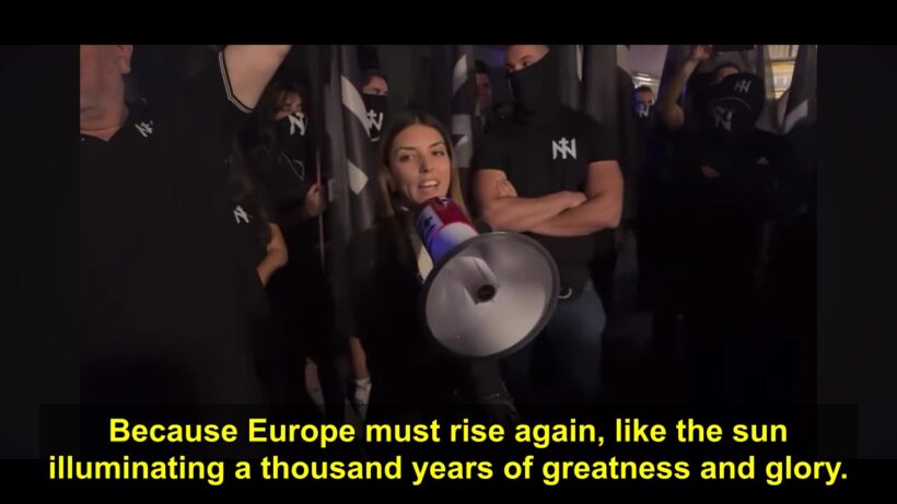 We shall not retreat one step – Isabel Peralta speaks in Vicálvaro, Madrid
