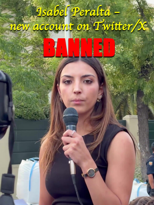 New accounts launched after social media giants try to purge Isabel Peralta